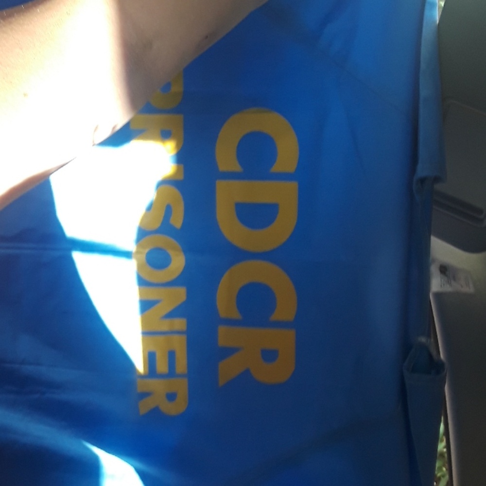 CA State prison shirt